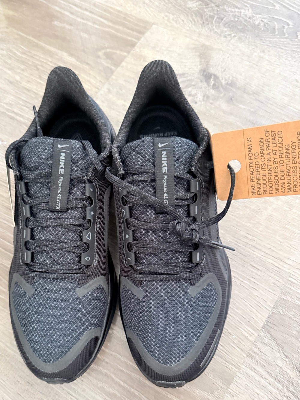 Nike Air Zoom Pegasus 41 Gore-Tex Black FQ1357-001 Size 9.5